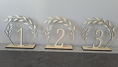 Cathy Crafty gravure laser personnalisée bois verre ardoise manche normandie